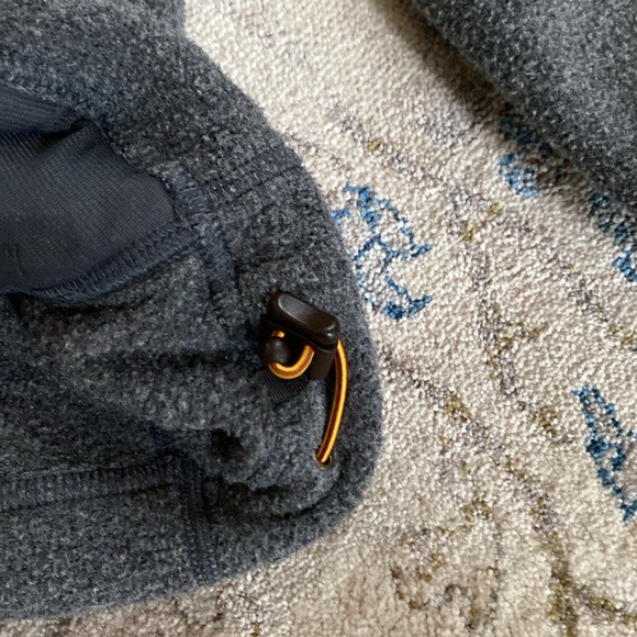 EUC SIZE XS LLBEAN MOUNTAIN CLASSIC HEATHER CHARCOAL FLEECE JACKET - Picture 8 of 11